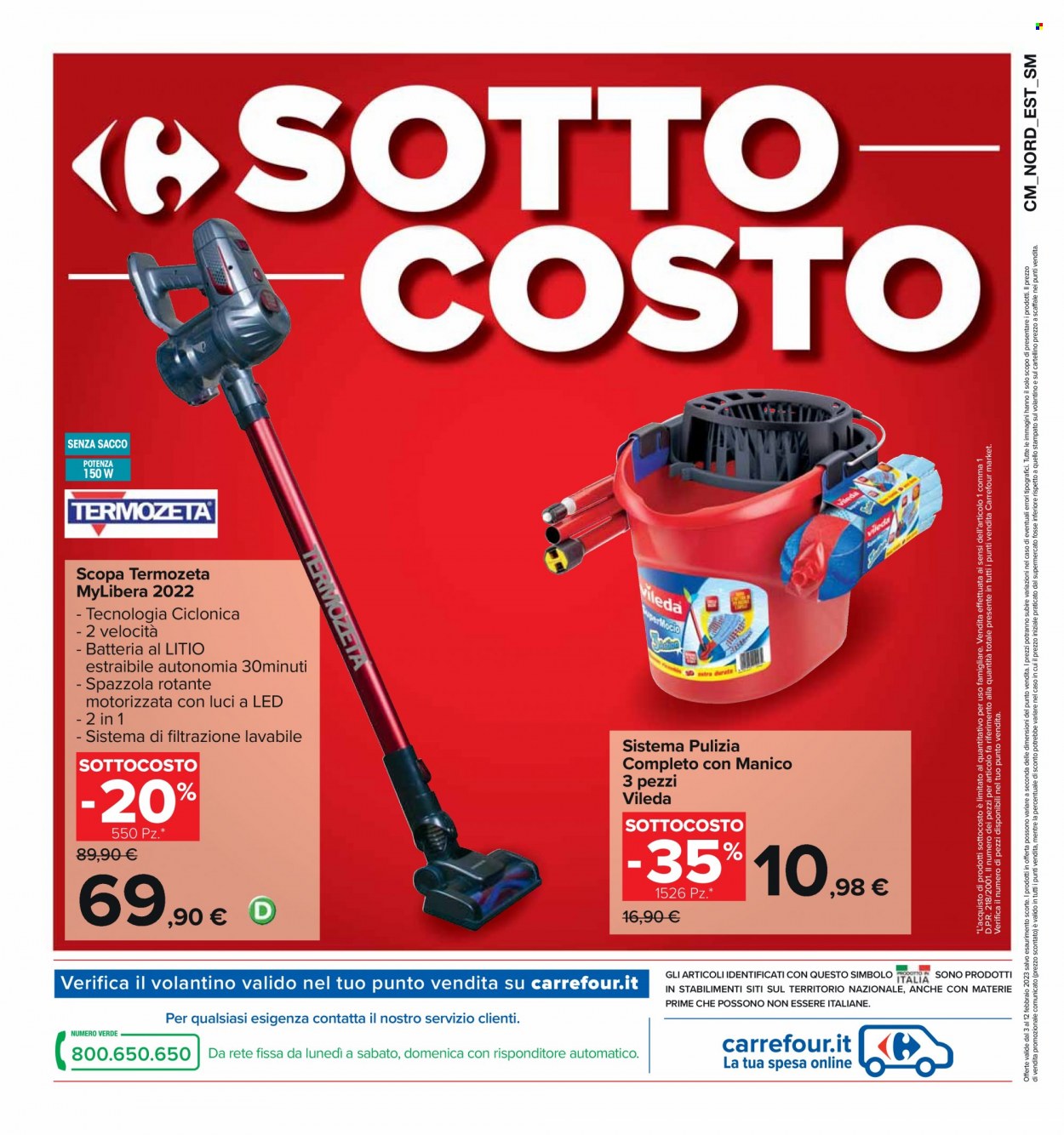 Volantino Carrefour - 3/2/2023 - 12/2/2023. Pagina 34