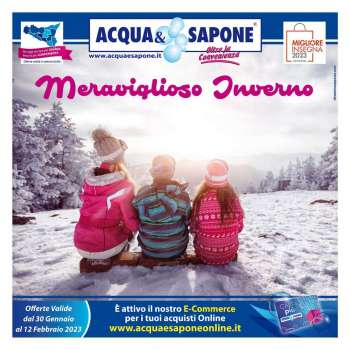 Volantino Acqua & Sapone - 30/1/2023 - 12/2/2023.