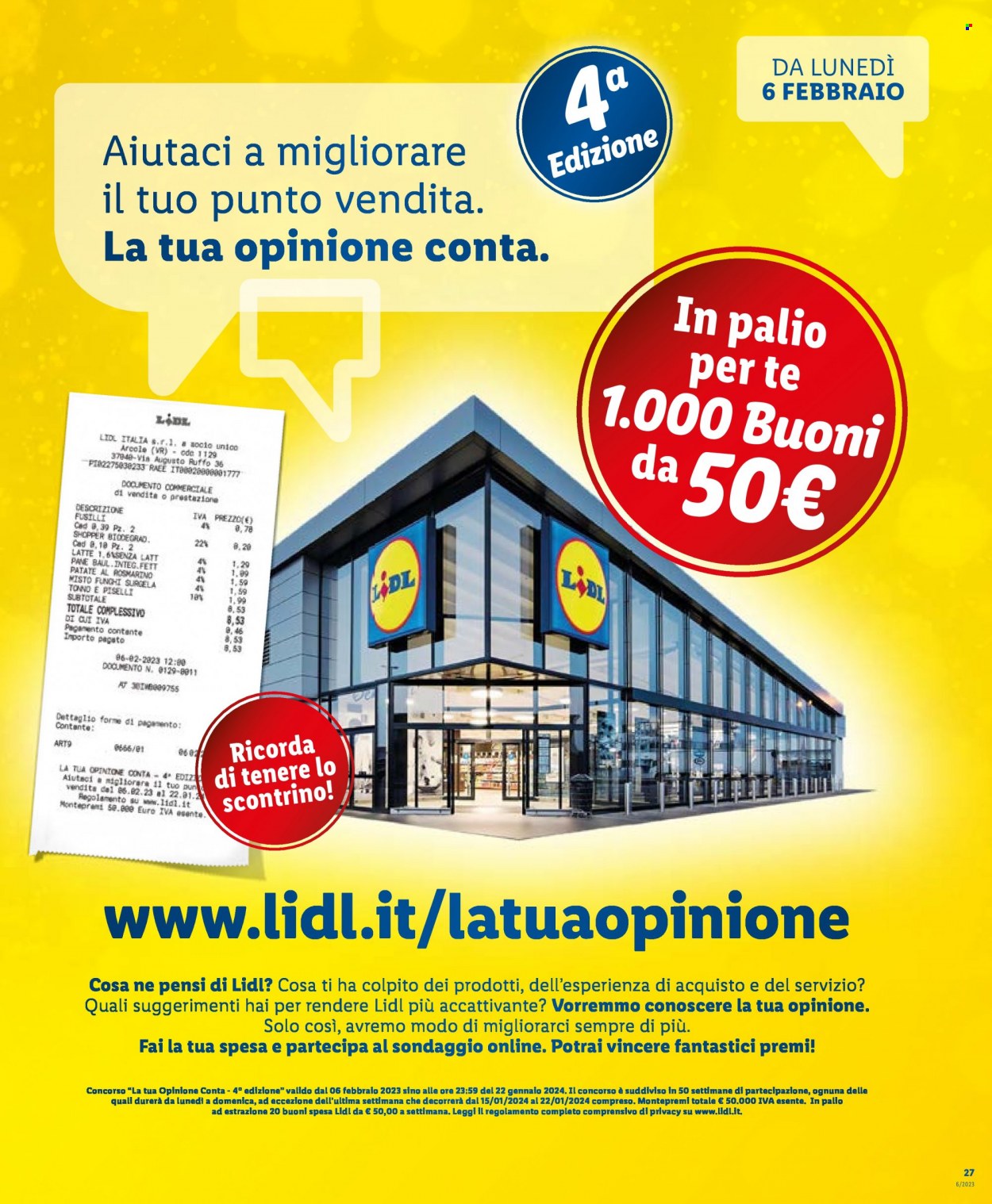 Volantino Lidl - 6/2/2023 - 12/2/2023. Pagina 27