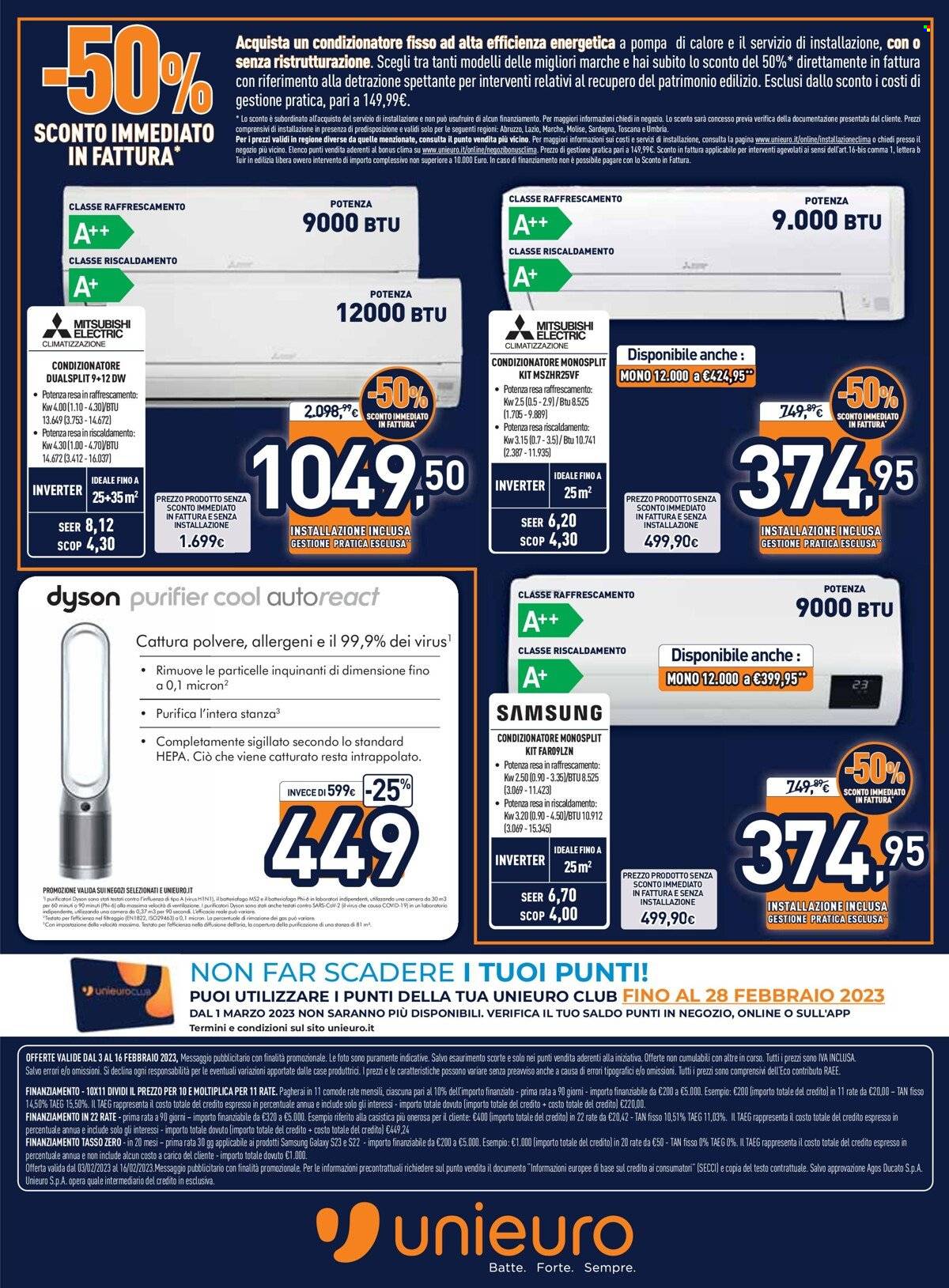 Volantino Unieuro - 3/2/2023 - 16/2/2023. Pagina 23