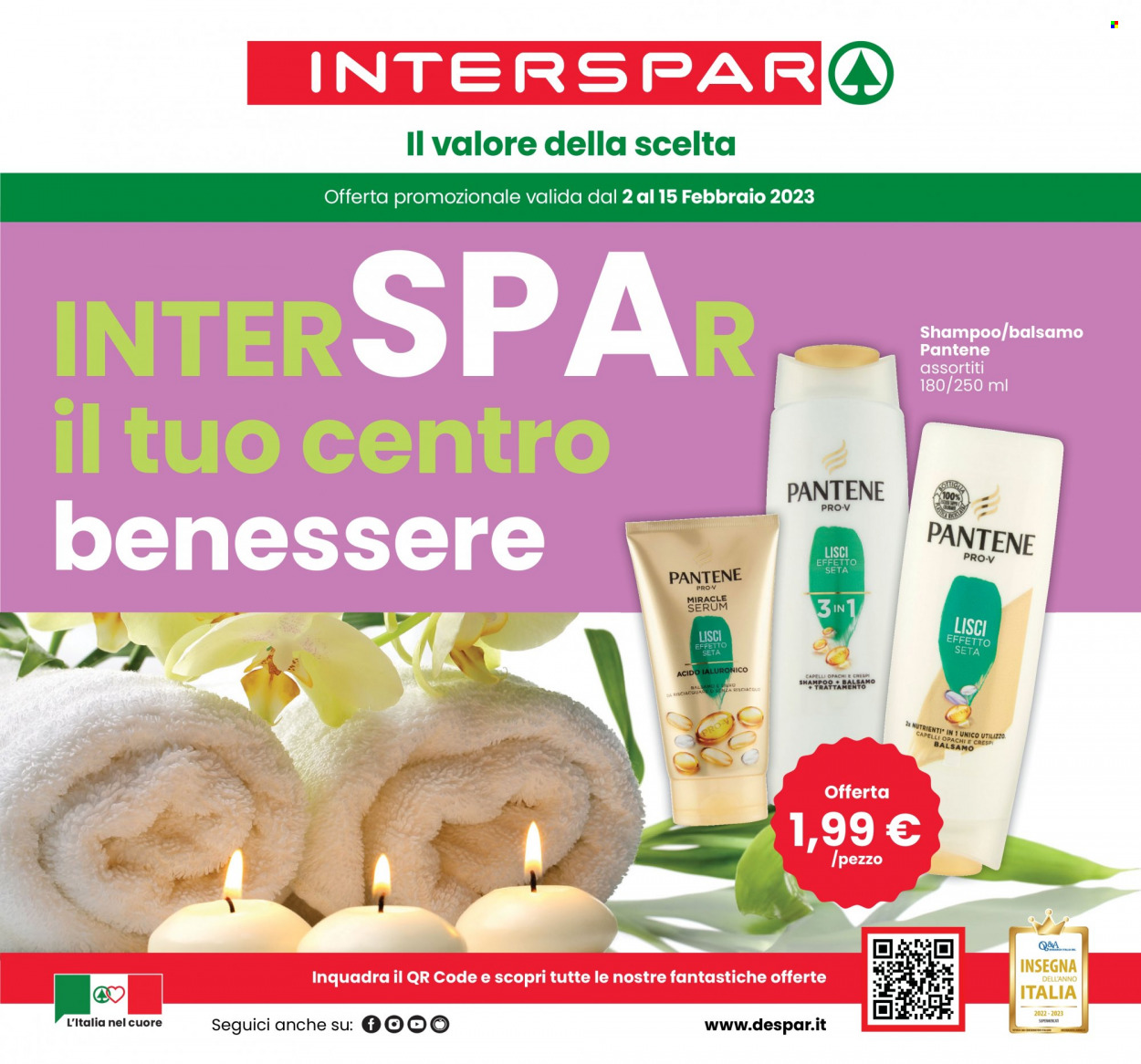 Volantino Interspar - 2/2/2023 - 15/2/2023. Pagina 1