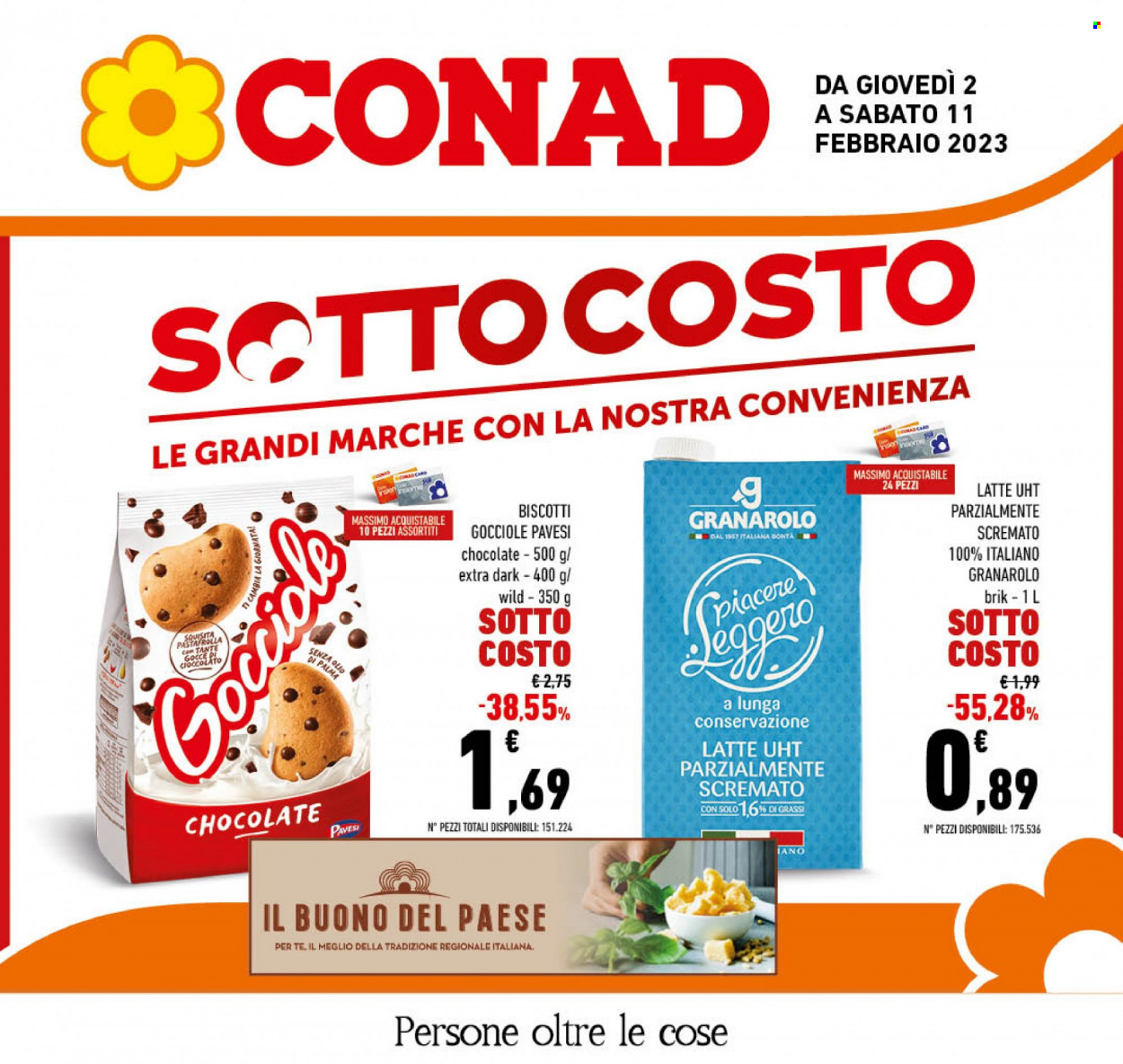 Volantino Conad - 2/2/2023 - 11/2/2023. Pagina 1
