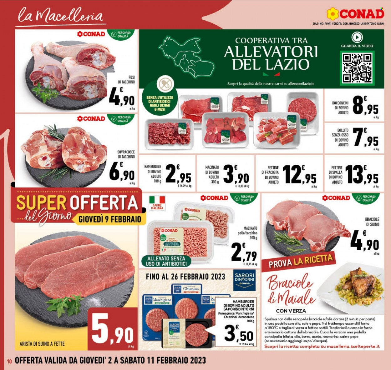 Volantino Conad - 2/2/2023 - 11/2/2023. Pagina 10