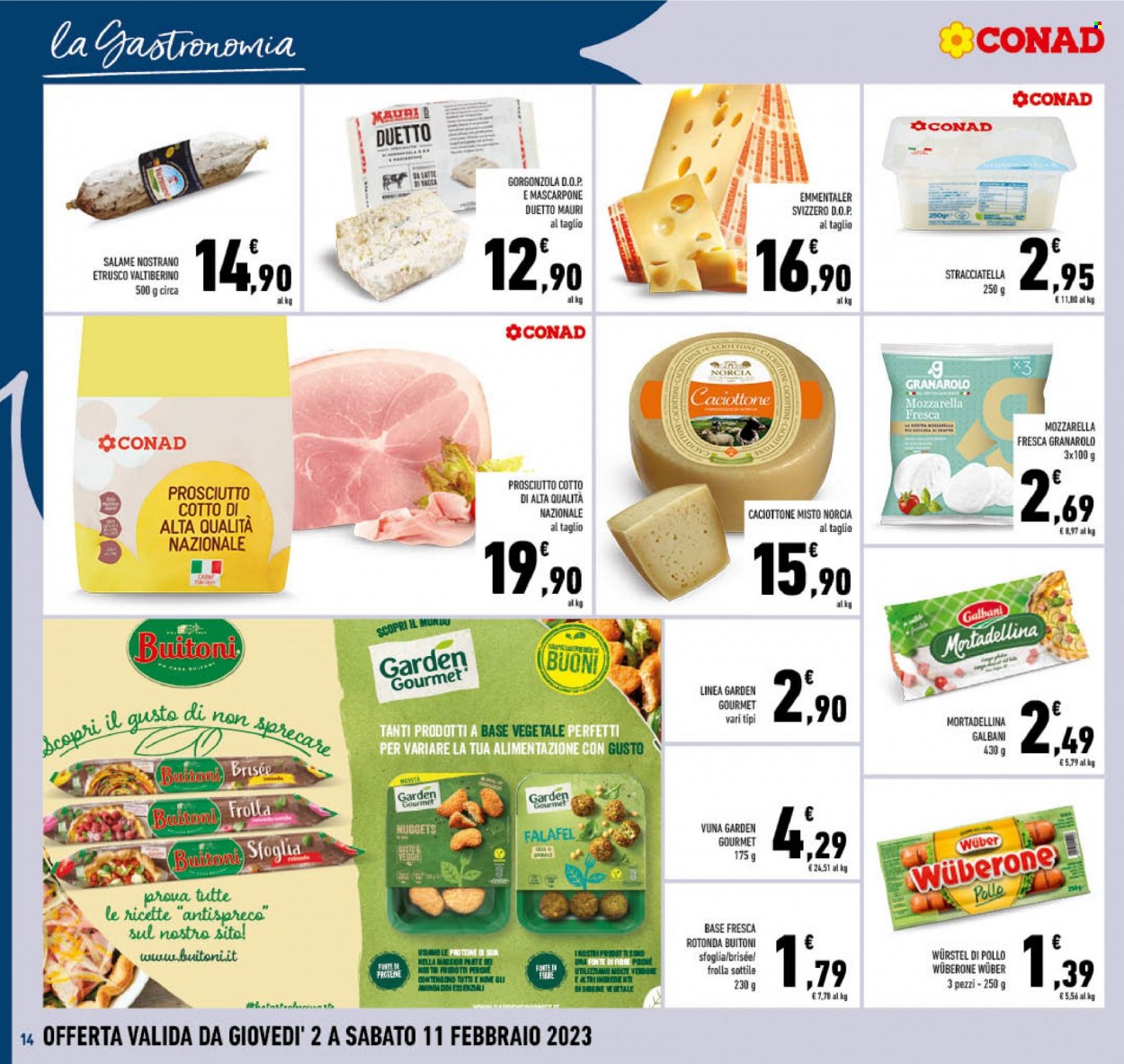 Volantino Conad - 2/2/2023 - 11/2/2023. Pagina 14