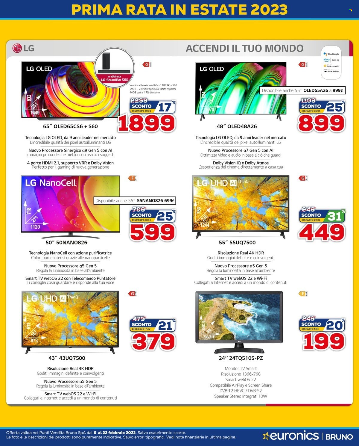Volantino Euronics - 6/2/2023 - 22/2/2023. Pagina 16