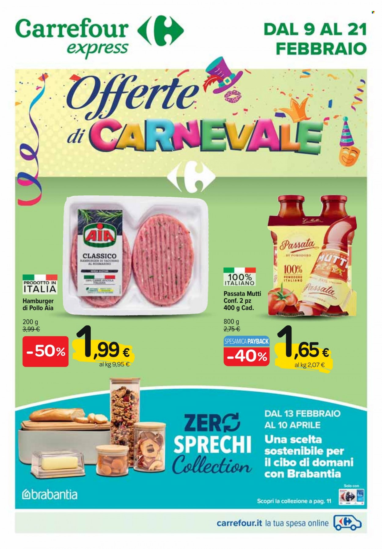 Leták Carrefour - 9.2.2023 - 21.2.2023. Strana 1