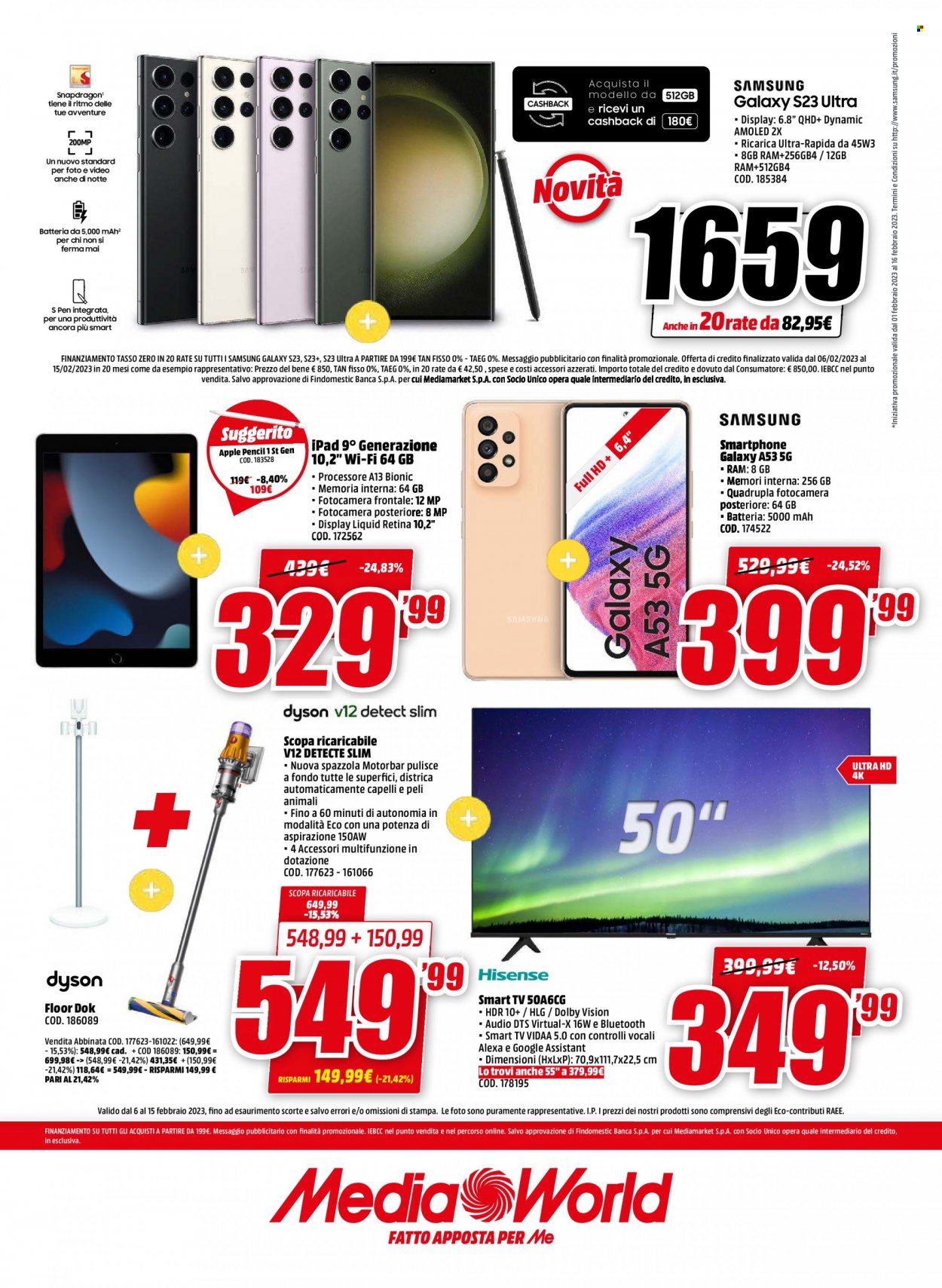 Volantino MediaWorld - 6/2/2023 - 15/2/2023. Pagina 28