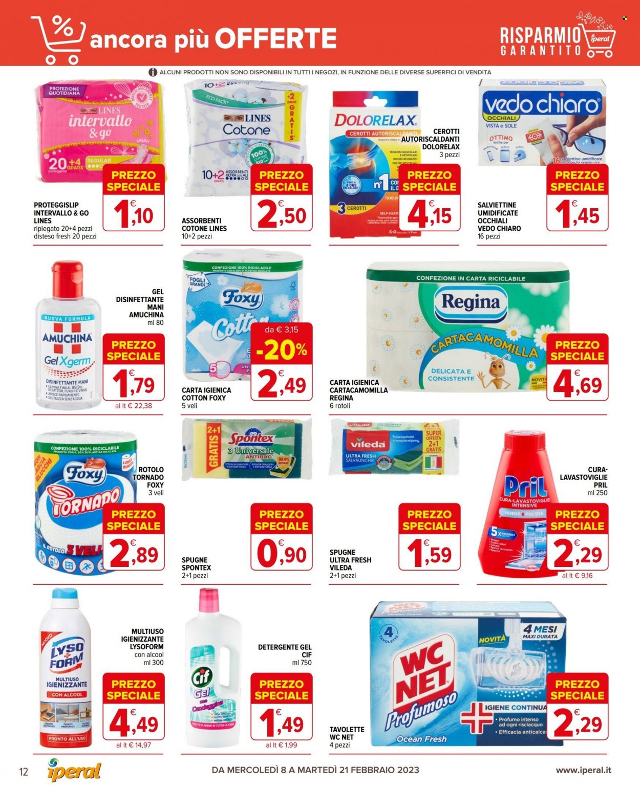 Volantino Iperal - 8/2/2023 - 21/2/2023. Pagina 12