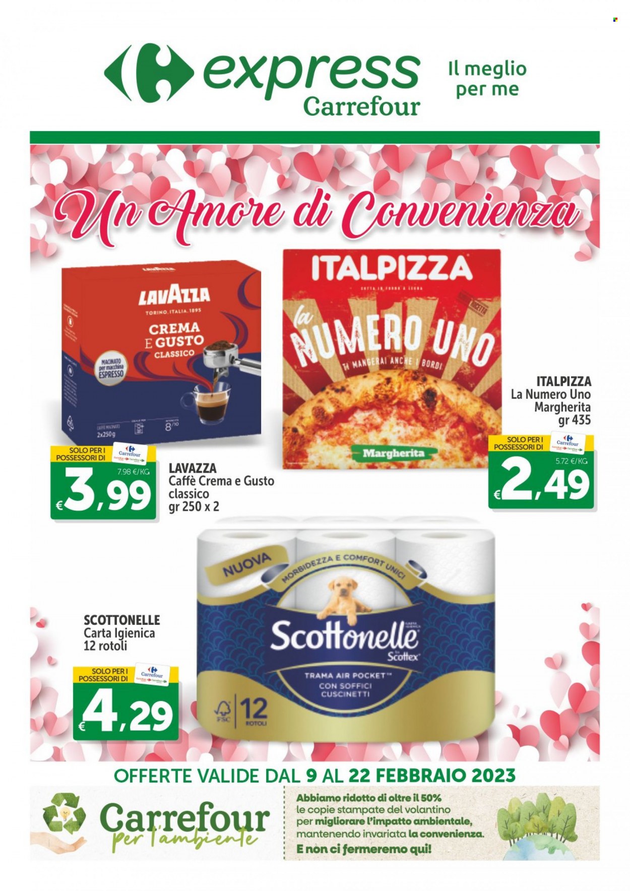 Leták Carrefour - 9.2.2023 - 22.2.2023. Strana 1