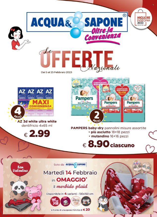 Volantino Acqua & Sapone - 5/2/2023 - 25/2/2023. Pagina 1