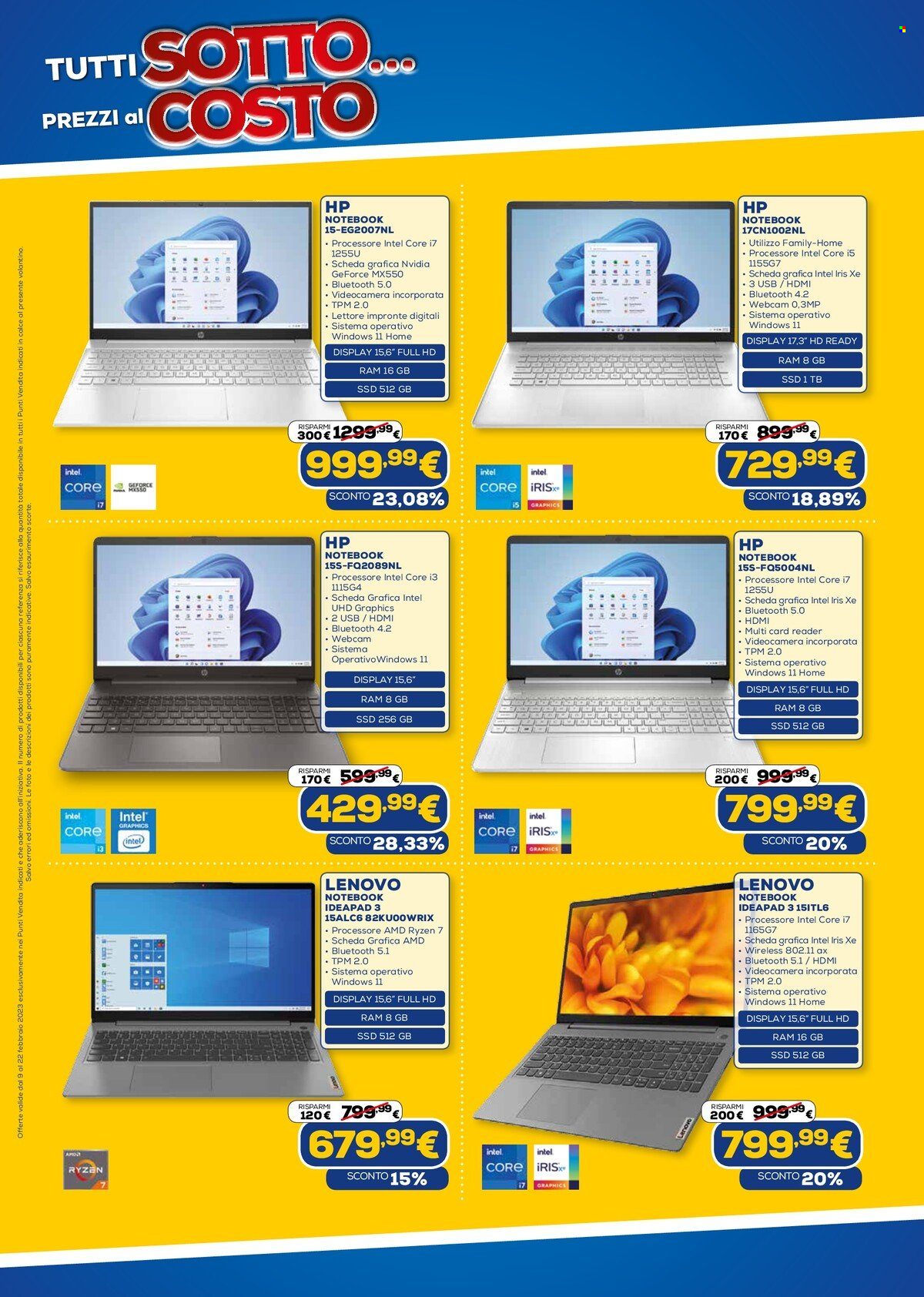 Volantino Euronics - 9/2/2023 - 22/2/2023. Pagina 7