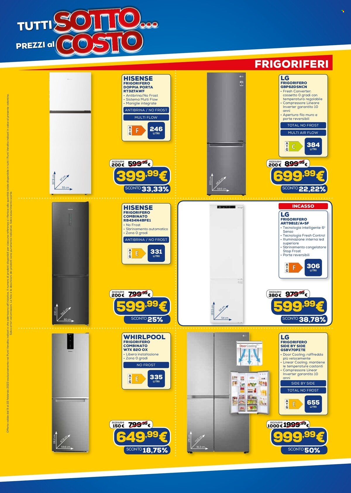 Volantino Euronics - 9/2/2023 - 22/2/2023. Pagina 20