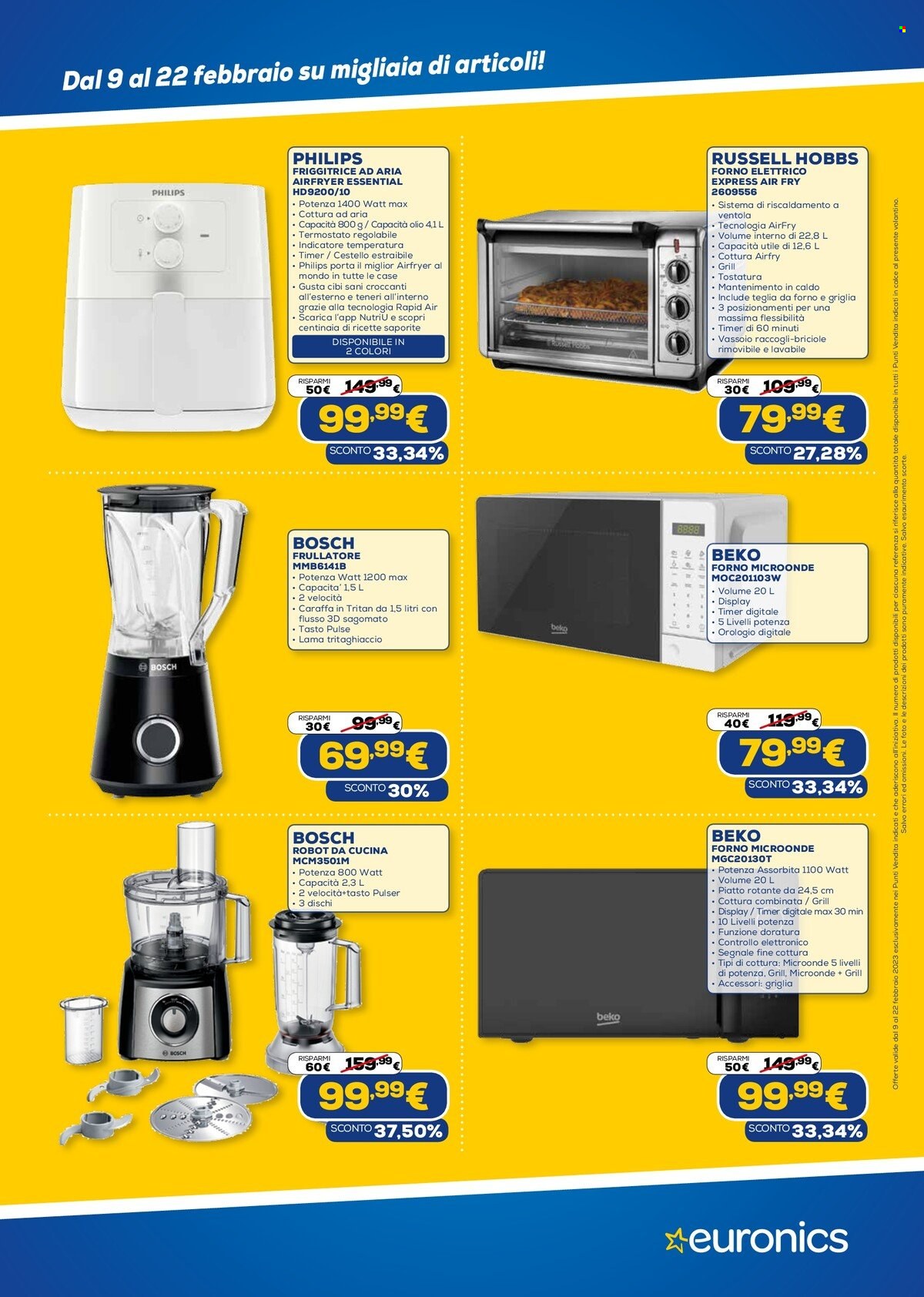 Volantino Euronics - 9/2/2023 - 22/2/2023. Pagina 27