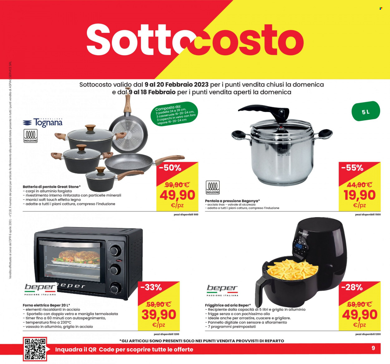 Volantino Eurospar - 9/2/2023 - 22/2/2023. Pagina 9