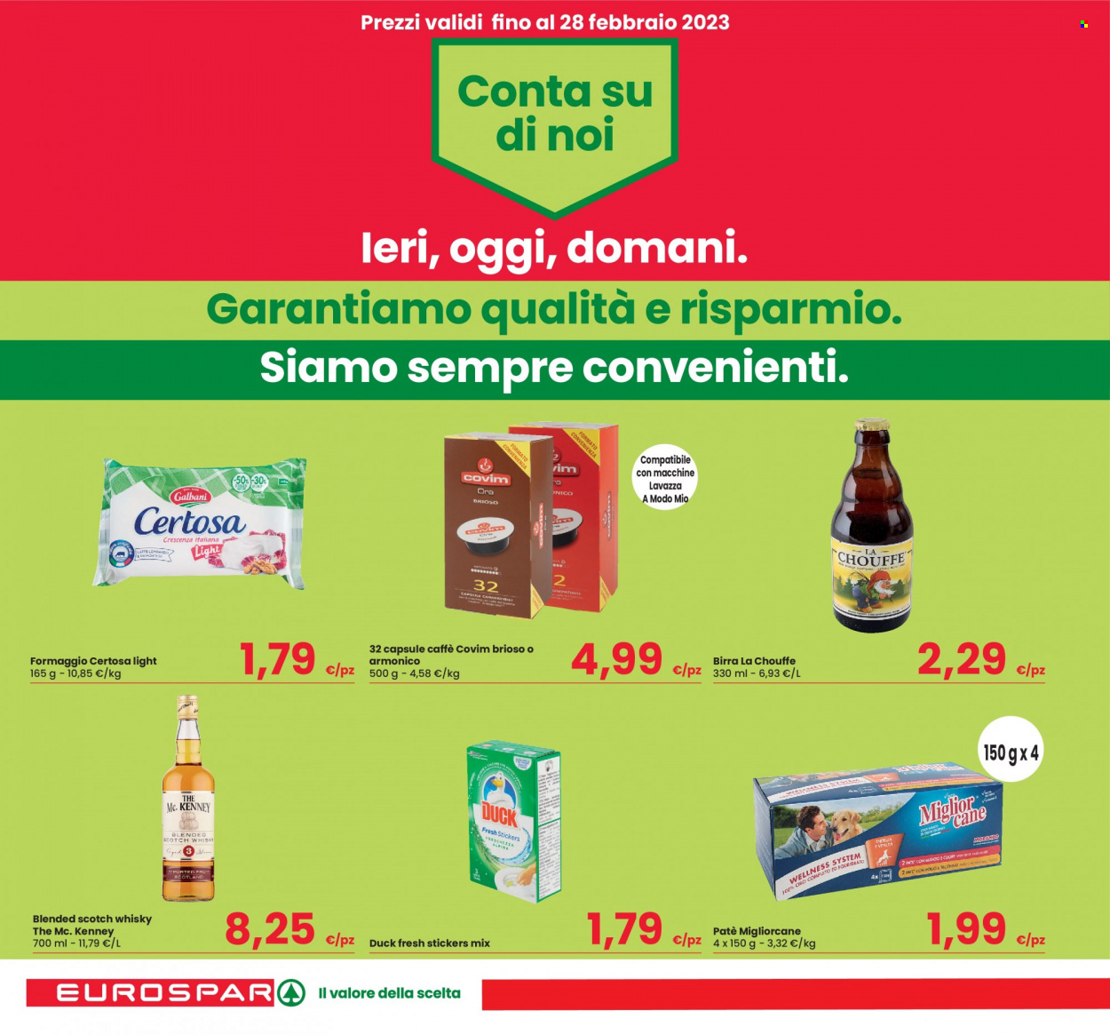 Volantino Eurospar - 9/2/2023 - 22/2/2023. Pagina 10