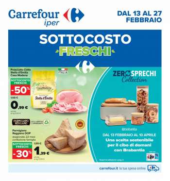 Volantino Carrefour - 13/2/2023 - 27/2/2023.