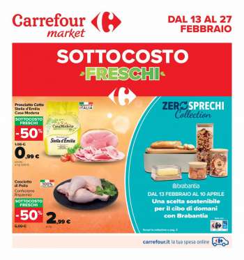 Volantino Carrefour - 13/2/2023 - 27/2/2023.