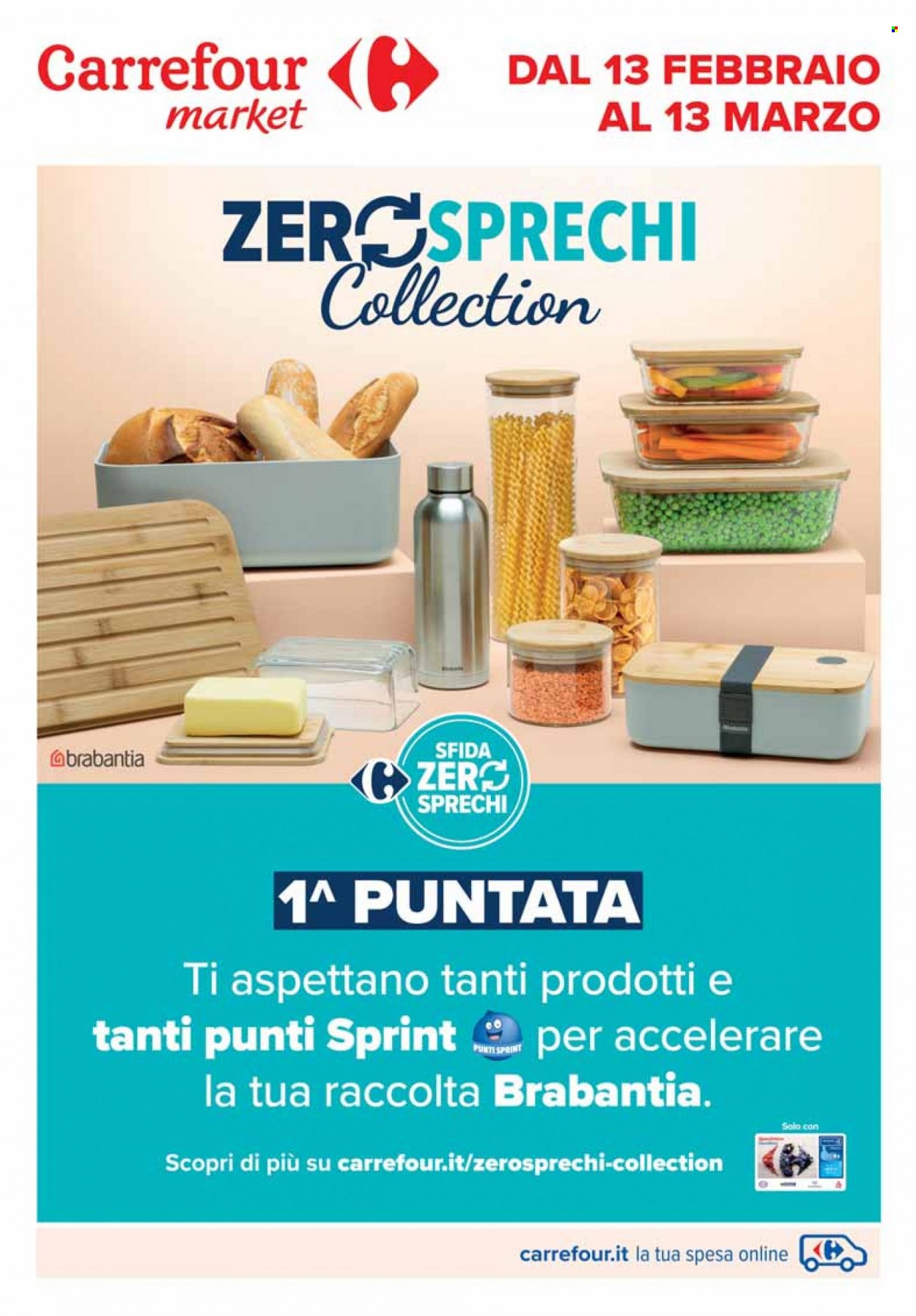 Volantino Carrefour - 13/2/2023 - 13/3/2023. Pagina 1