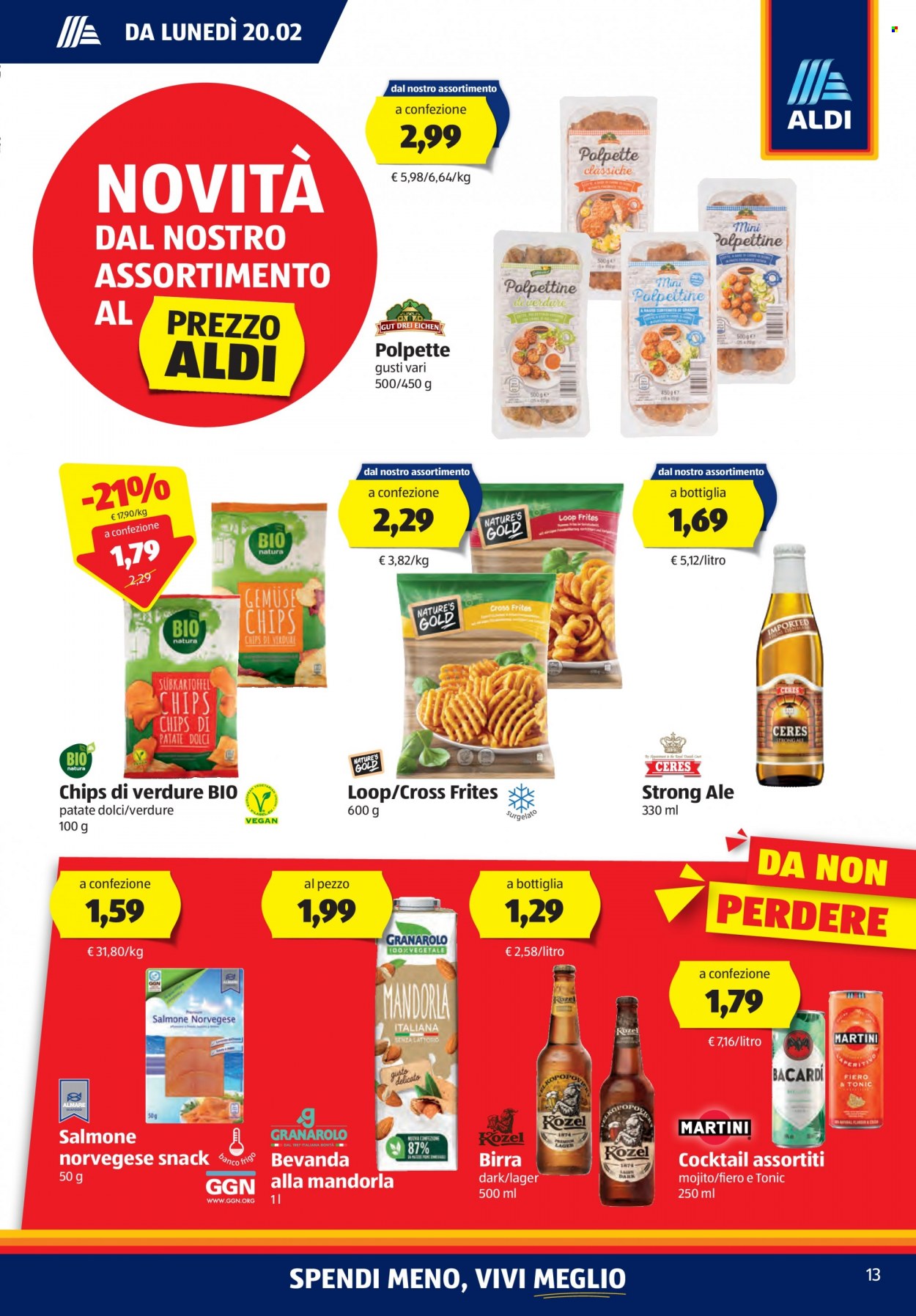 Volantino Aldi - 20/2/2023 - 26/2/2023. Pagina 13