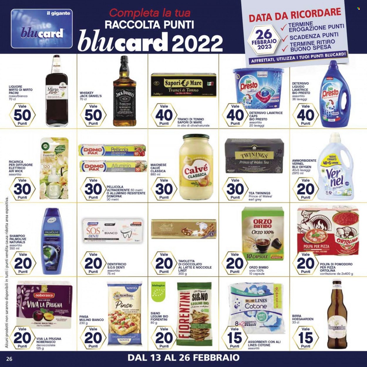 Volantino Il Gigante - 13/2/2023 - 26/2/2023. Pagina 26