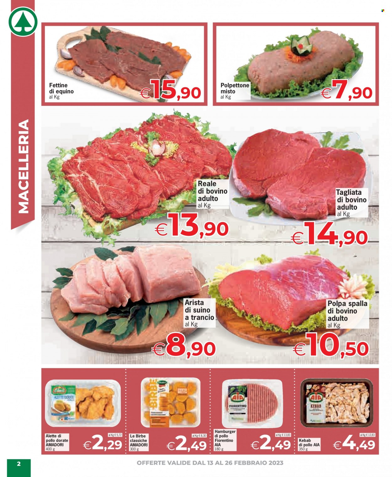 Leták Eurospar - 13.2.2023 - 26.2.2023. Strana 2