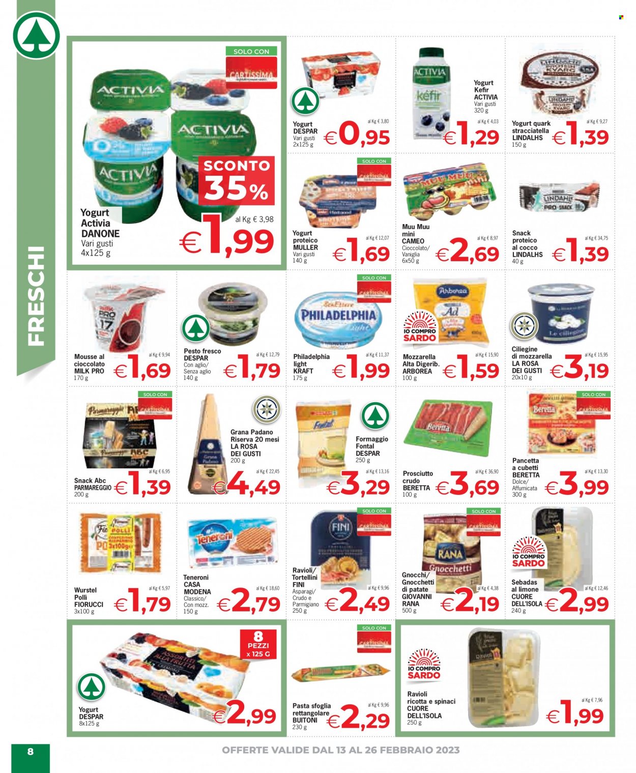 Leták Eurospar - 13.2.2023 - 26.2.2023. Strana 8