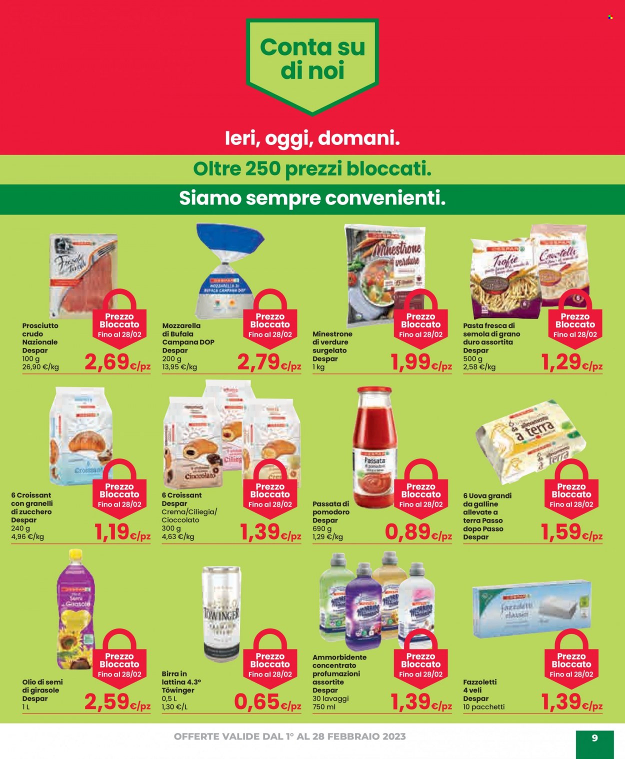 Leták Eurospar - 13.2.2023 - 26.2.2023. Strana 9