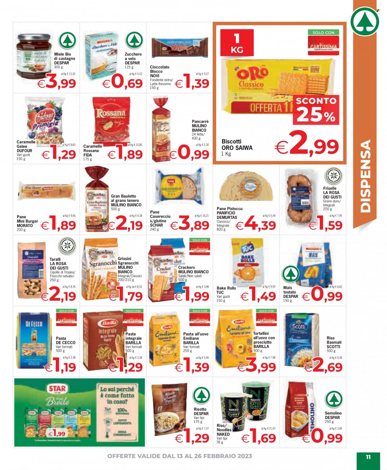 Volantino Eurospar - 13/2/2023 - 26/2/2023. Pagina 11