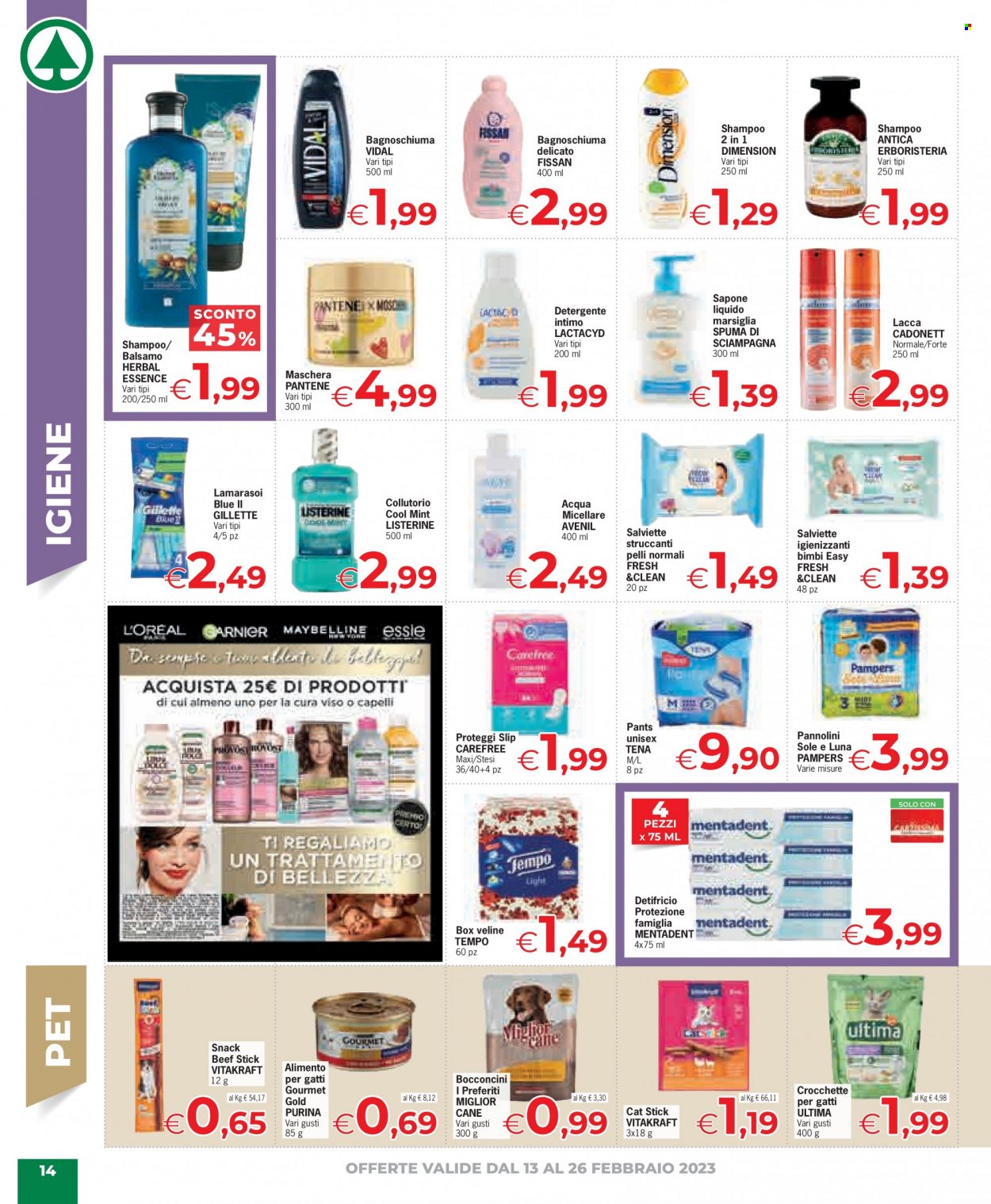 Volantino Eurospar - 13/2/2023 - 26/2/2023. Pagina 14