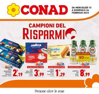 Volantino Conad - 15/2/2023 - 26/2/2023.
