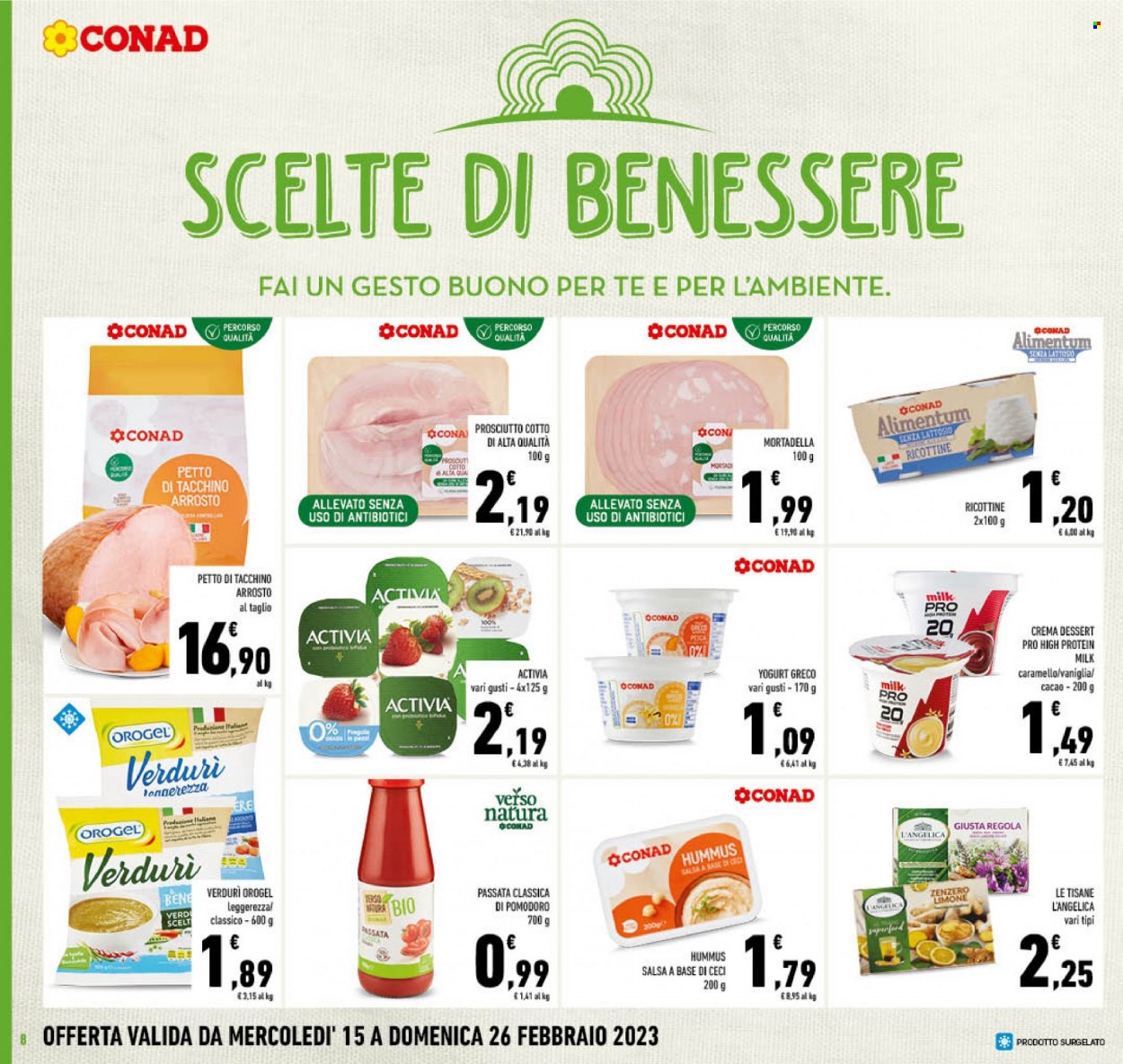 Volantino Conad - 15/2/2023 - 26/2/2023. Pagina 8