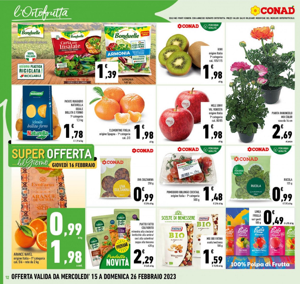 Volantino Conad - 15/2/2023 - 26/2/2023. Pagina 12