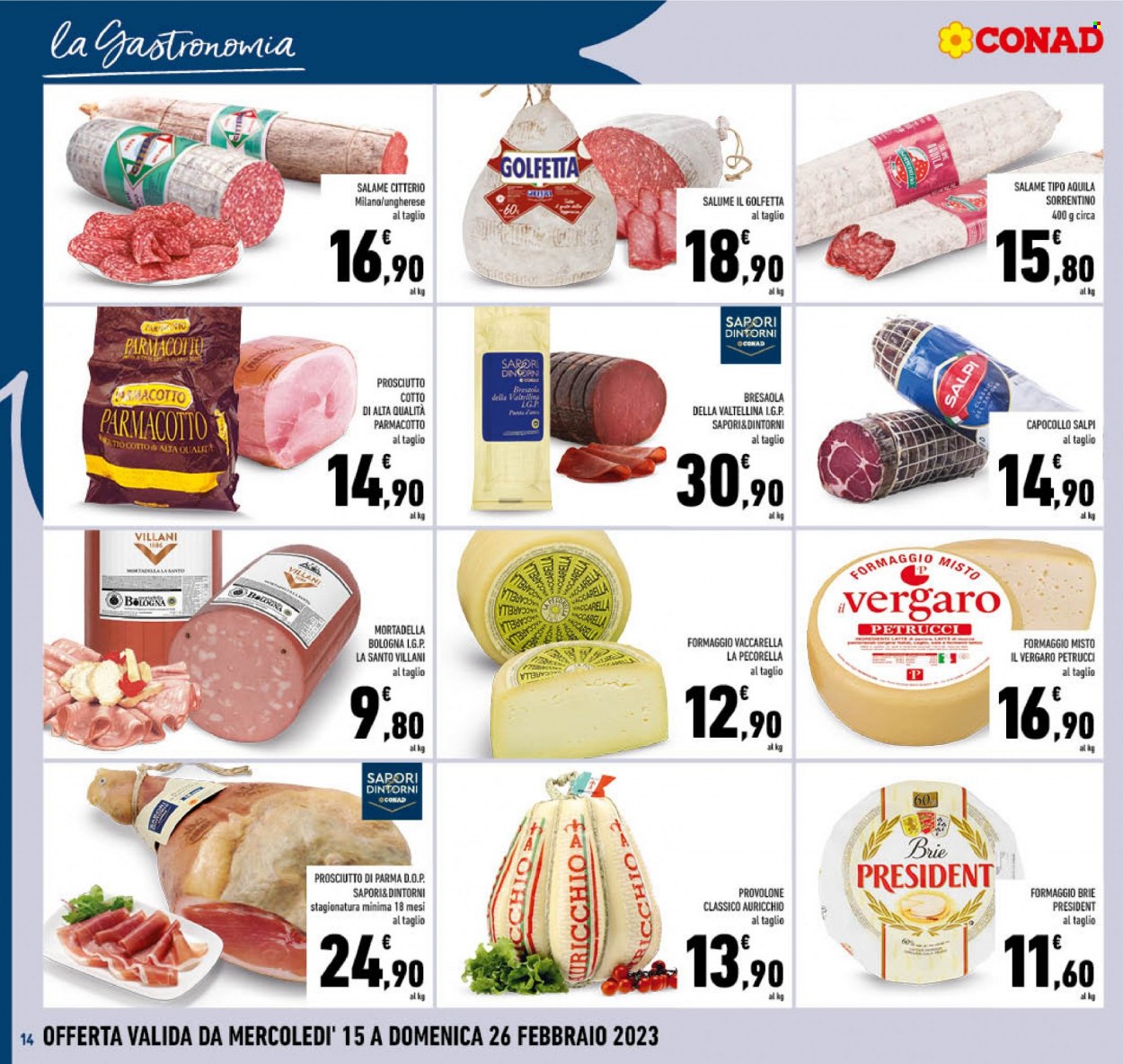 Volantino Conad - 15/2/2023 - 26/2/2023. Pagina 14