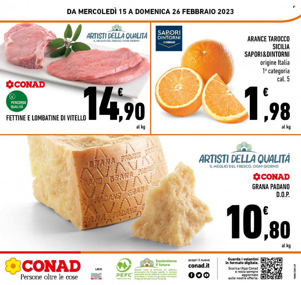 Volantino Conad - 15/2/2023 - 26/2/2023. Pagina 24