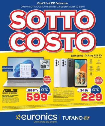 Volantino Euronics - 11/2/2023 - 22/2/2023.