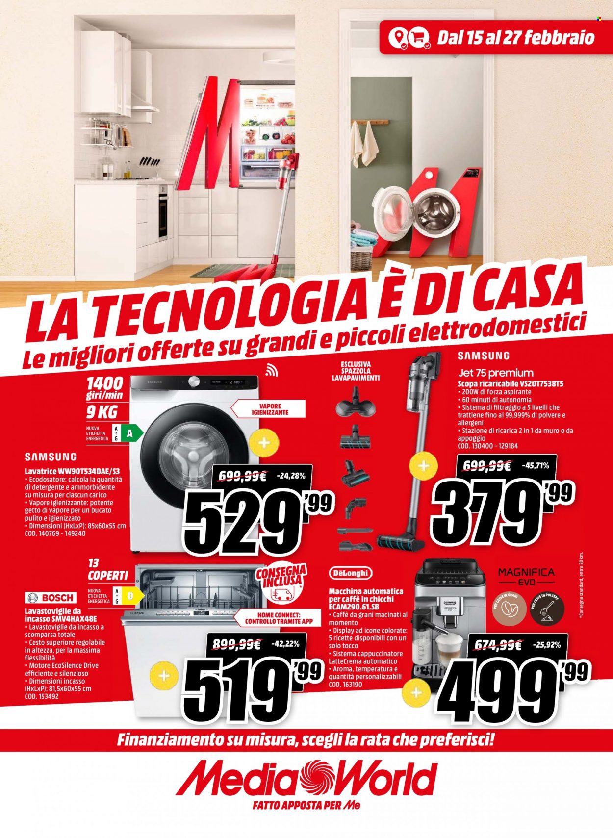 Volantino MediaWorld - 15/2/2023 - 27/2/2023. Pagina 1