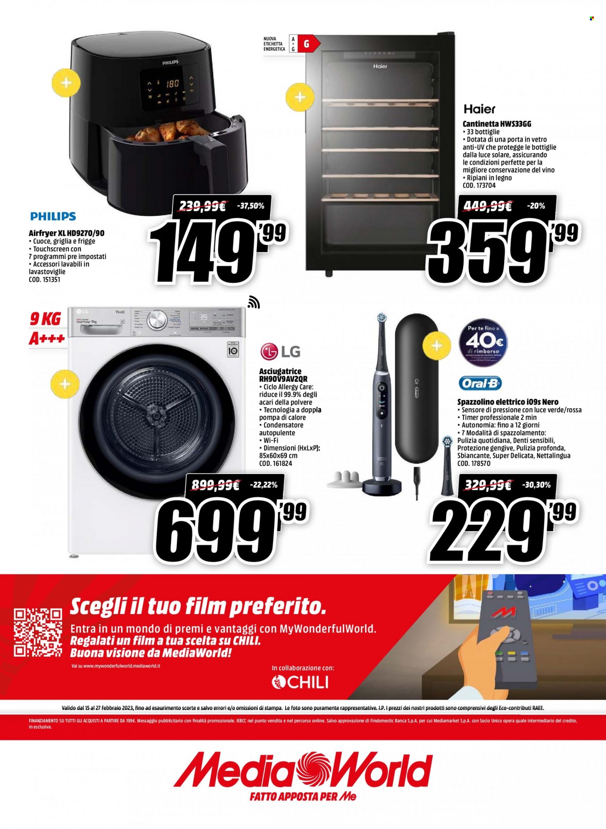 Volantino MediaWorld - 15/2/2023 - 27/2/2023. Pagina 24
