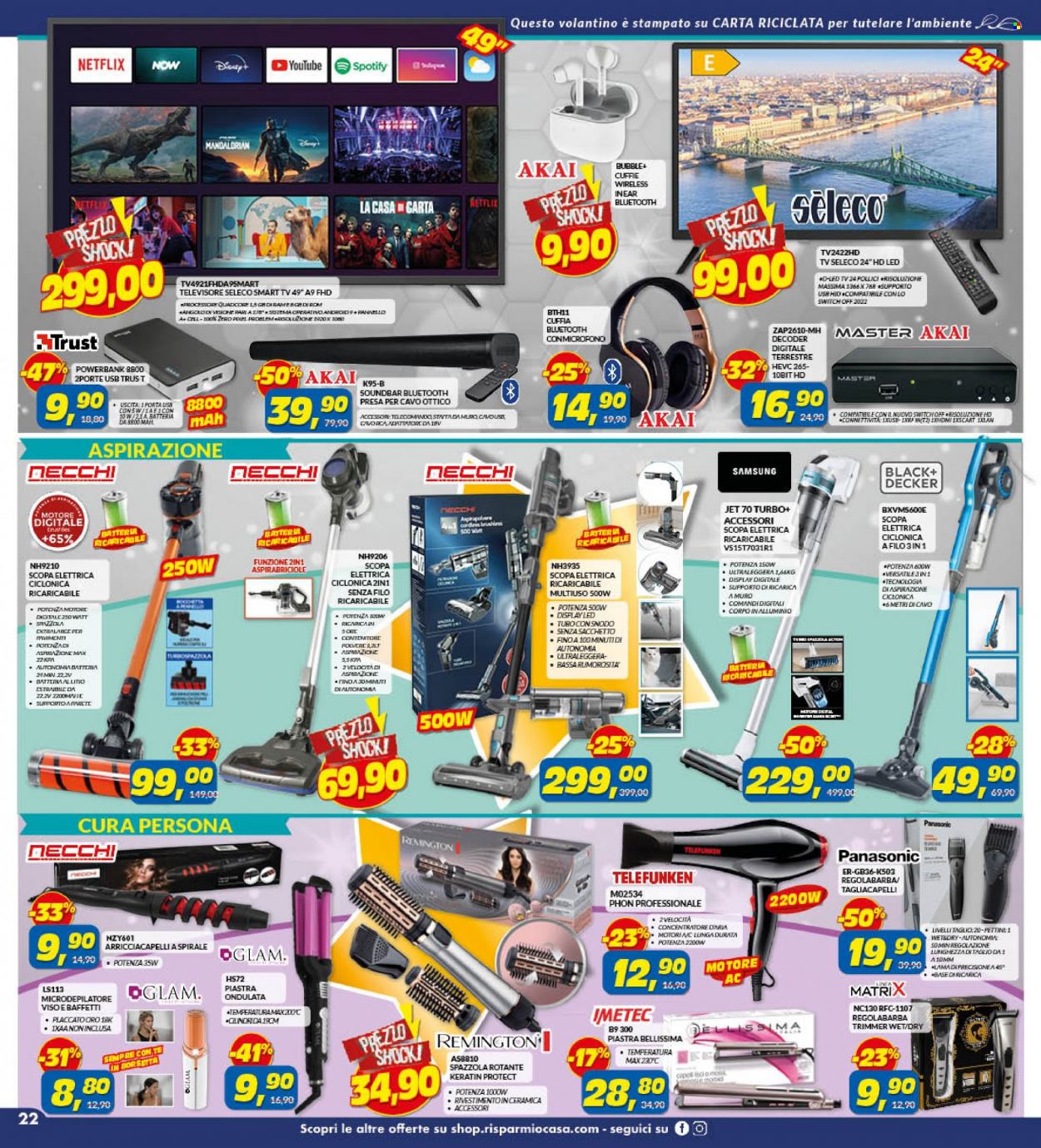 Volantino Risparmio Casa Iper - 16/2/2023 - 5/3/2023. Pagina 22