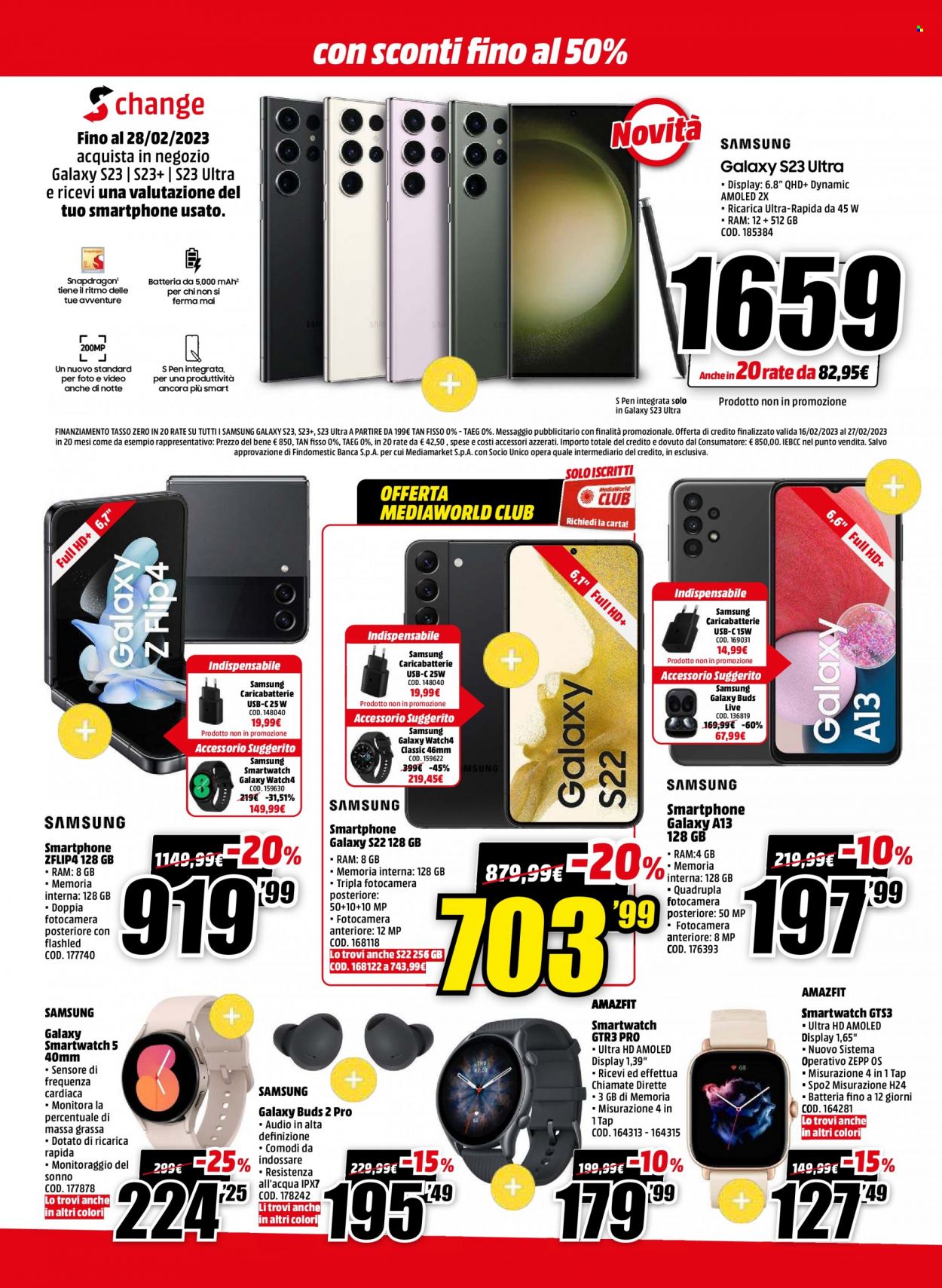 Volantino MediaWorld - 16/2/2023 - 27/2/2023. Pagina 3