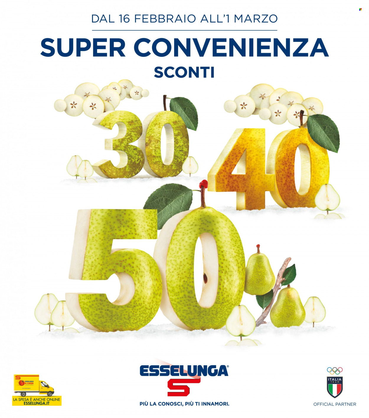 Volantino Esselunga - 16/2/2023 - 1/3/2023. Pagina 1