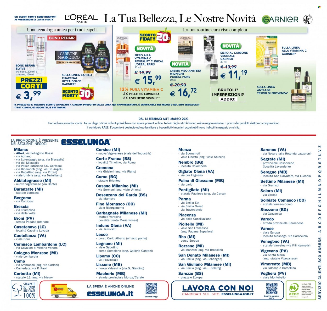 Volantino Esselunga - 16/2/2023 - 1/3/2023. Pagina 20
