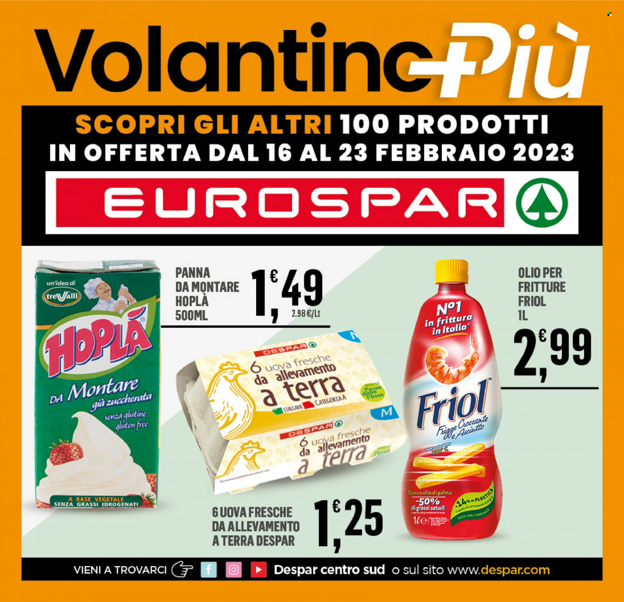 Volantino Eurospar - 16/2/2023 - 23/2/2023. Pagina 13