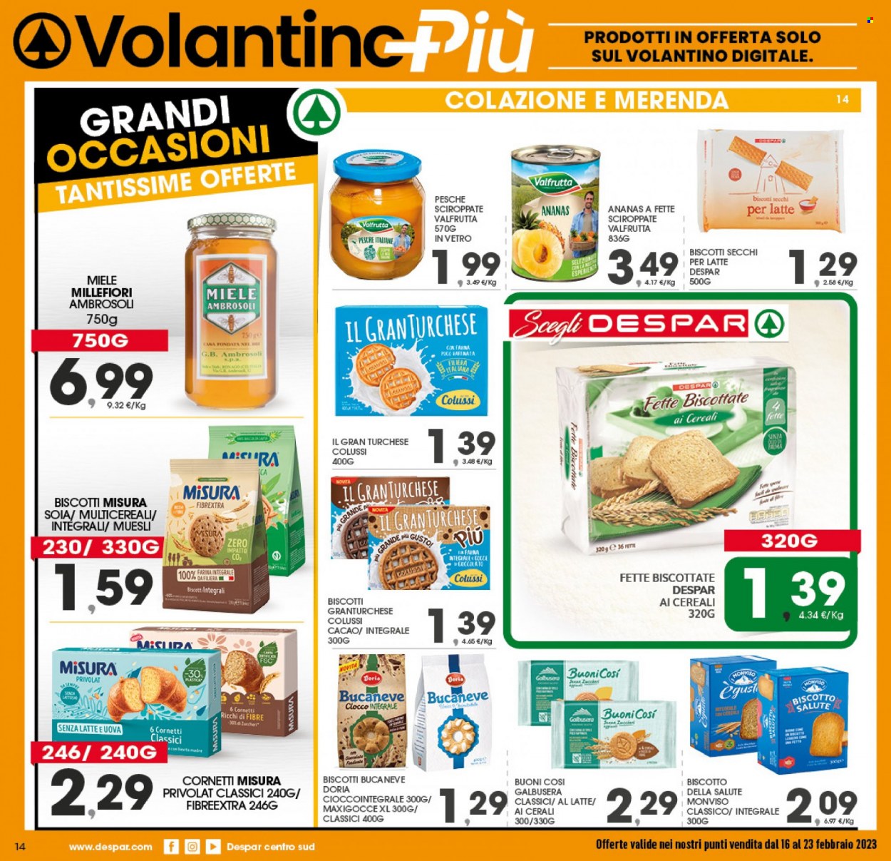 Volantino Eurospar - 16/2/2023 - 23/2/2023. Pagina 14