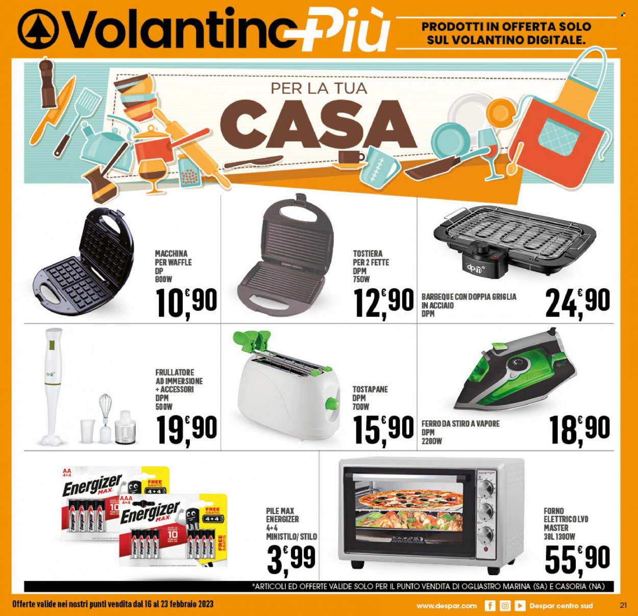 Volantino Eurospar - 16/2/2023 - 23/2/2023. Pagina 21