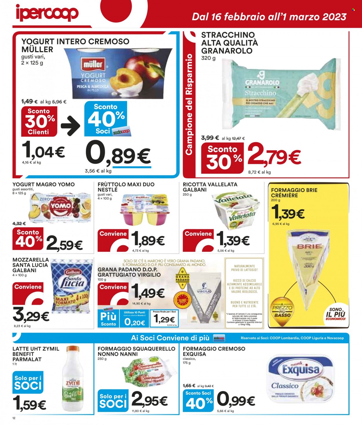 Volantino Coop - 16/2/2023 - 1/3/2023. Pagina 12