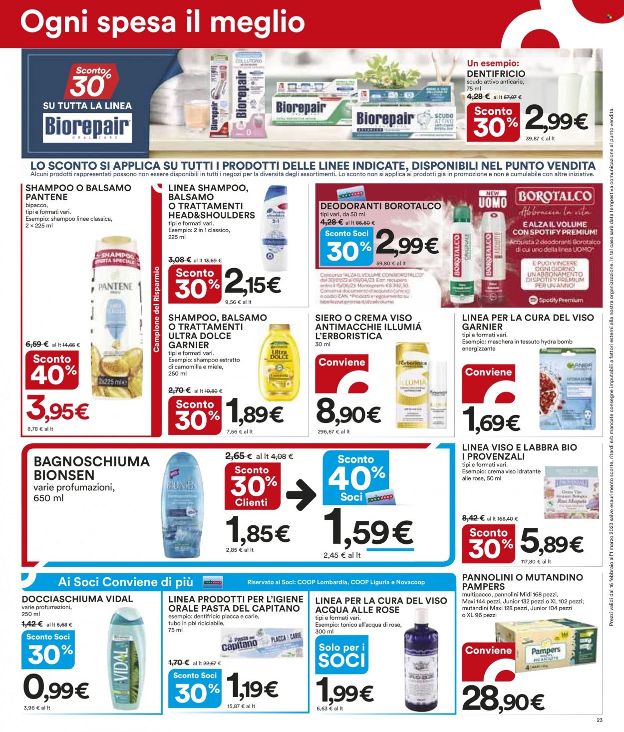 Volantino Coop - 16/2/2023 - 1/3/2023. Pagina 23