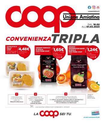 Volantino Coop - 16/2/2023 - 1/3/2023.