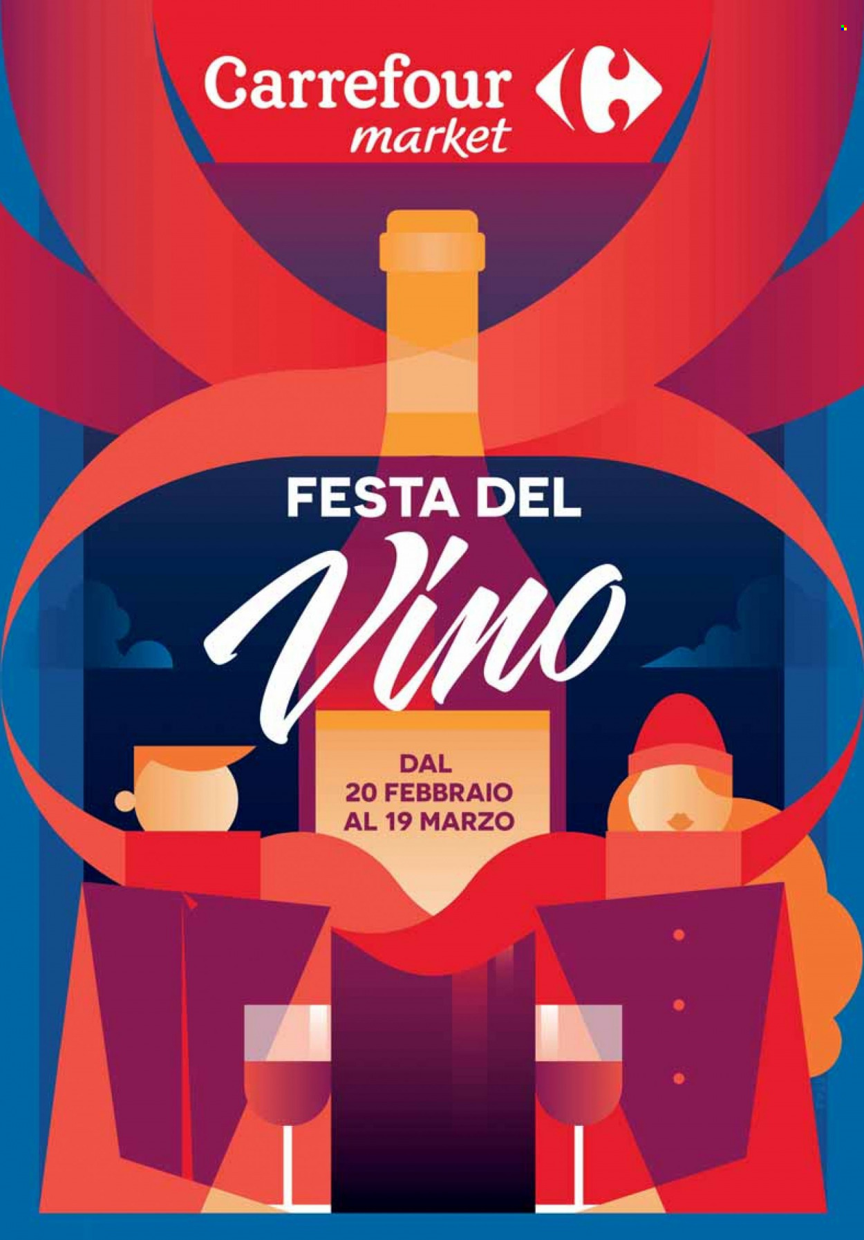 Volantino Carrefour - 20/2/2023 - 19/3/2023. Pagina 1