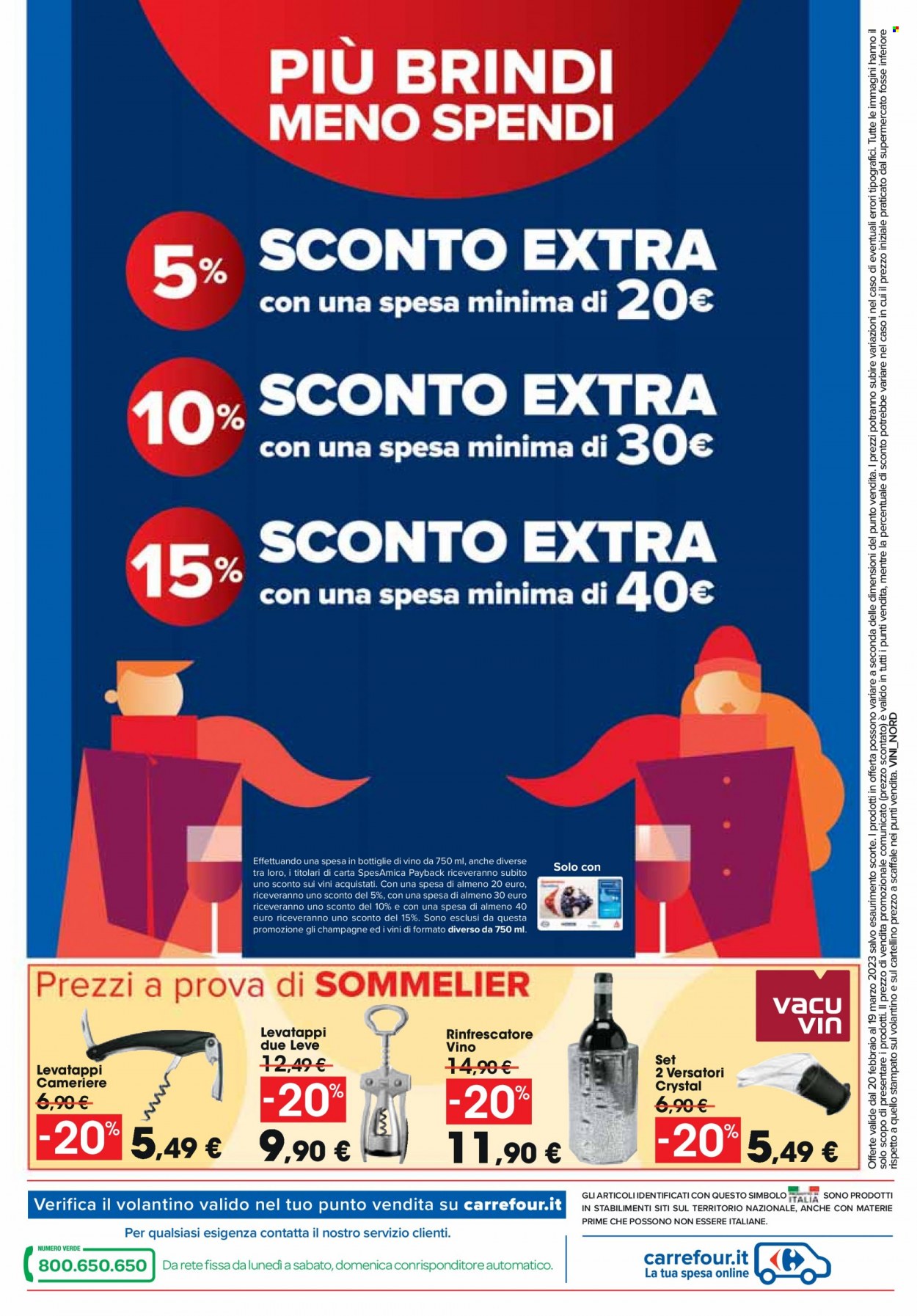 Volantino Carrefour - 20/2/2023 - 19/3/2023. Pagina 18