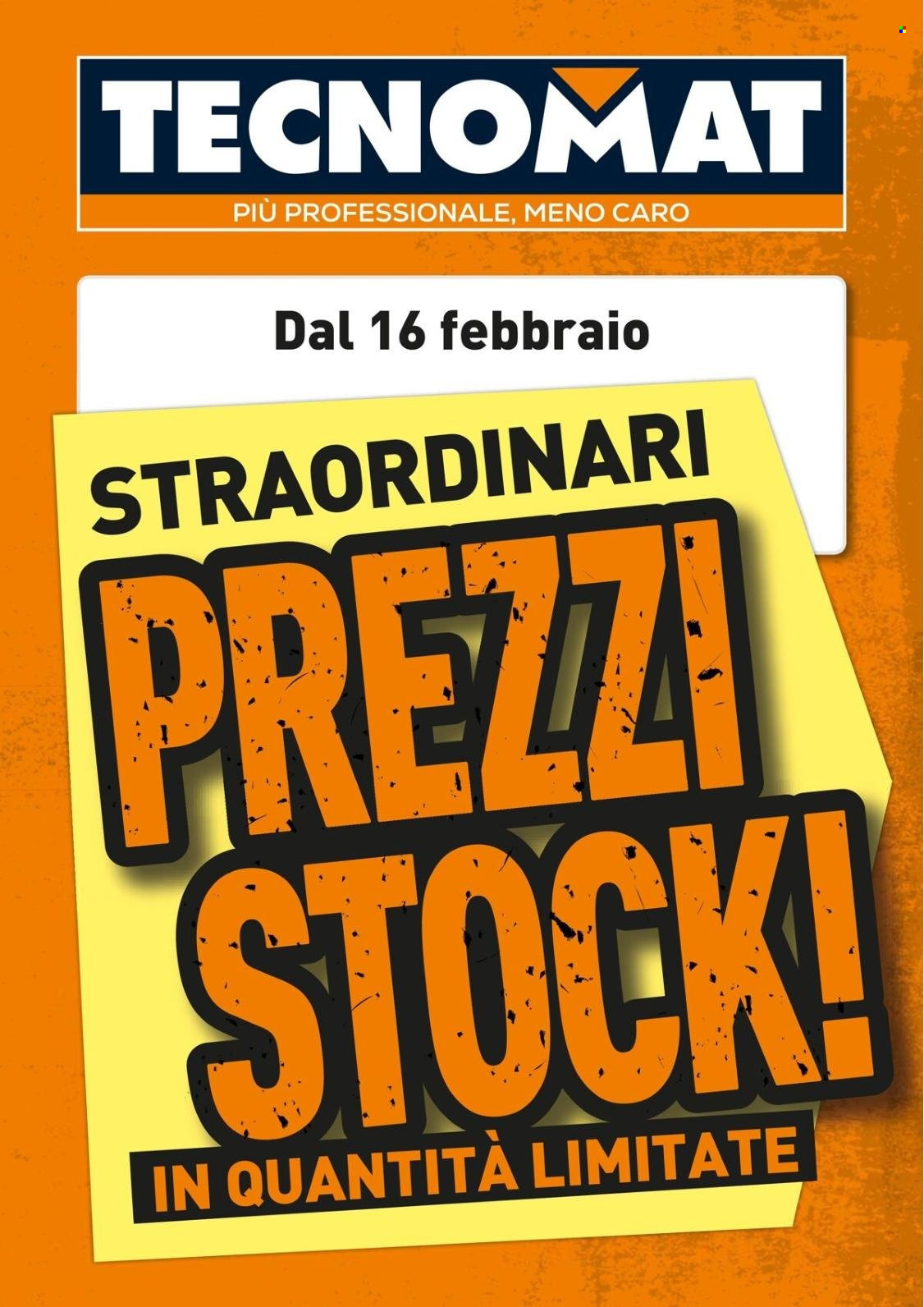 Volantino Tecnomat by Bricoman - 16/2/2023 - 29/3/2023. Pagina 1.